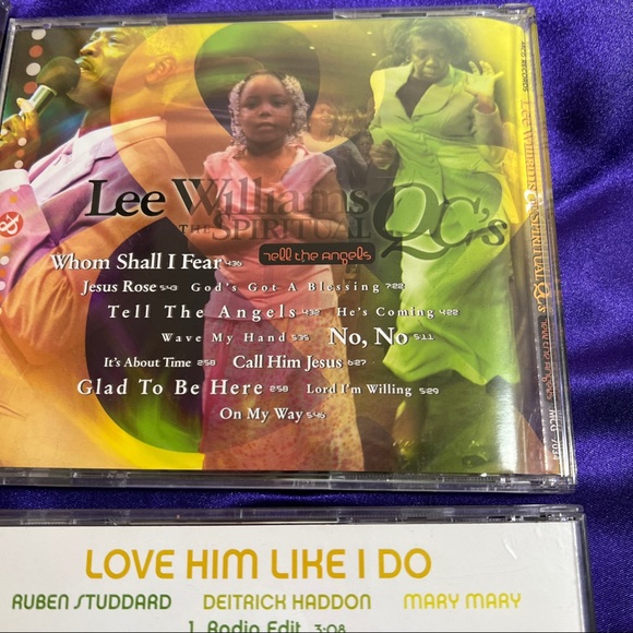 📌4 CD's Lee Williams, Bible Faith Remnant NEW, Emmett Moffett, Ruben Studdard - Picture 8 of 16